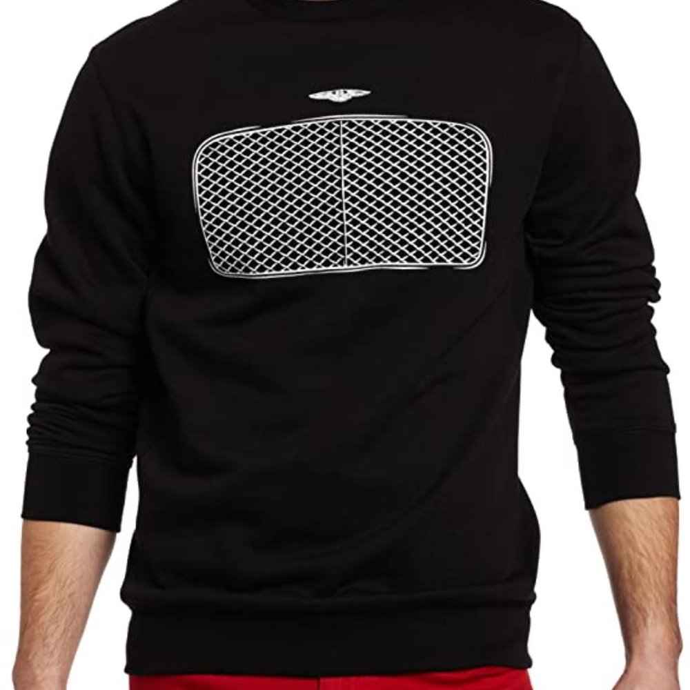 Crooks & Castles Men's Knit Crew Sweatshirt-Bent Grill